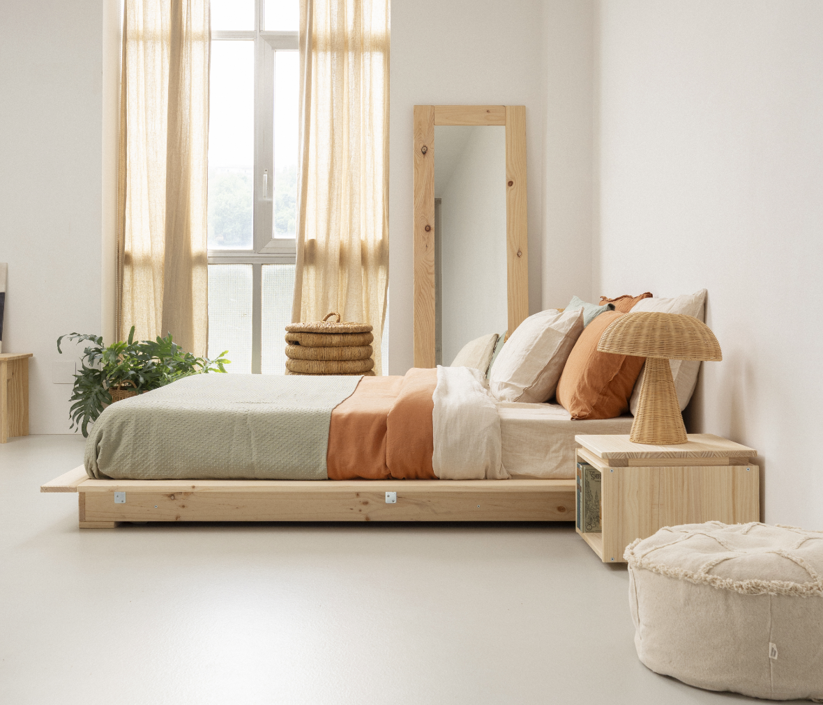 Nuevas camas tatami de inspiración japonesa